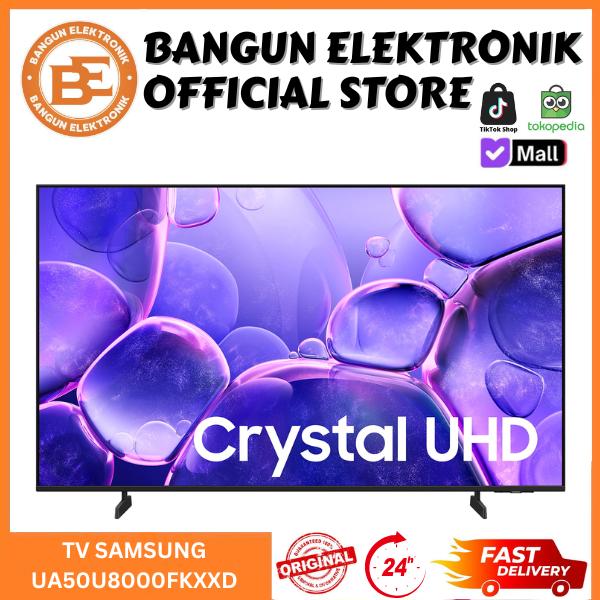 Gambar TV SAMSUNG 50U8000F Smart TV Crystal UHD 4K 50 Inch - UA50U8000F / UA50U8000FKXXD dari BANGUN ELEKTRONIK Kota Administrasi Jakarta Barat Tokopedia