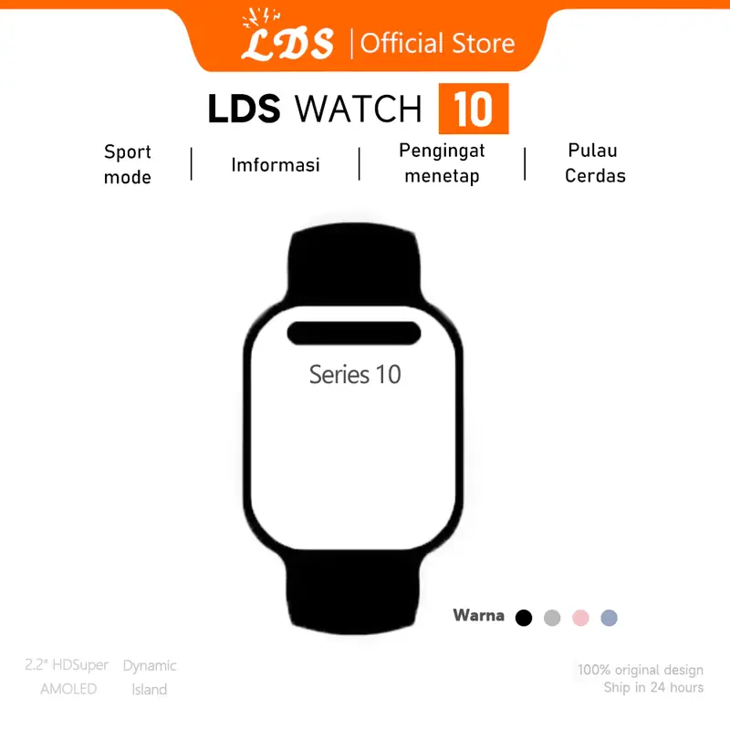LDS Smartwatch Series 10 Smart island Bluetooth call Siri voice assistant 0
