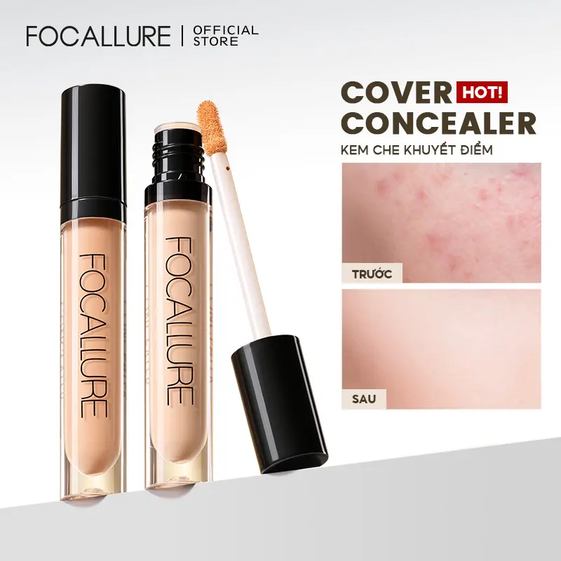 Focallure Kem che khuyết điểm độ che phủ cao, lâu trôi, dùng được nhiều lần 10g