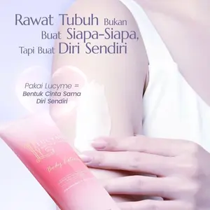[ORIGINAL BodyLation] Lucyme BodyLation & Shine Body Lation Perawatan Kulit Memutihkan Kulit Mencerahkan Serta Melembutkan Kulit skincare wajah glowing Pencerah Pelembab Muka Pria & Wanita