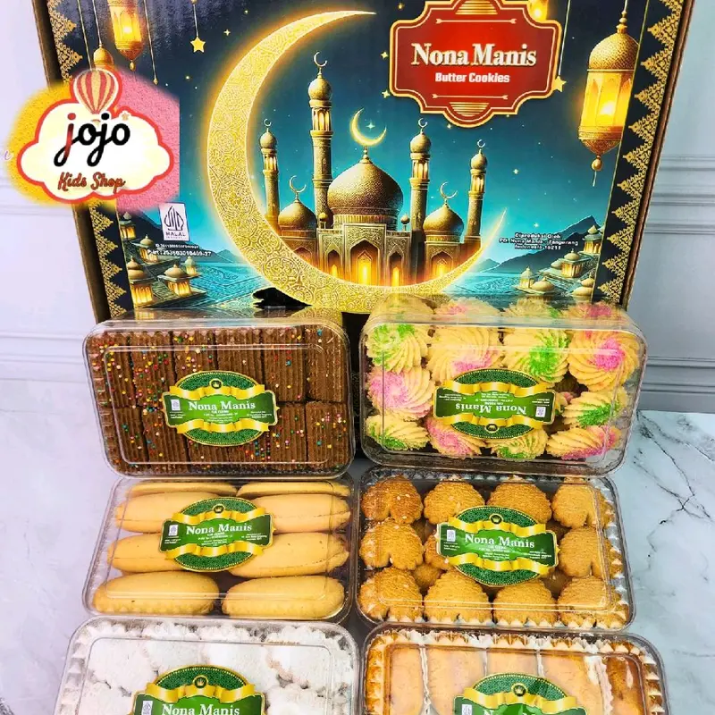 Parcel Lebaran / Hampers Kue Kering / Parcel Kue Nastar Kacang Cokelat 4