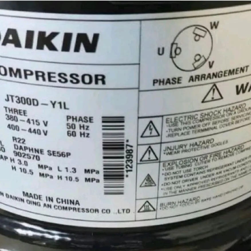 kompressor daikin jt300D-Y1L