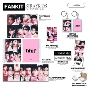 FANKIT STRAY KIDS DO IT 15 ITEM IDOL KPOP UNOFFICIAL STRAYKIDS LEEKNOW HYUNJIN FELIX SEUNGMIN
