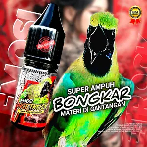 EMOSI NGETROCK,VITAMIN KHUSUS CUCAK IJO YANG SUSAH BONGKAR SUSAH NGETROCK