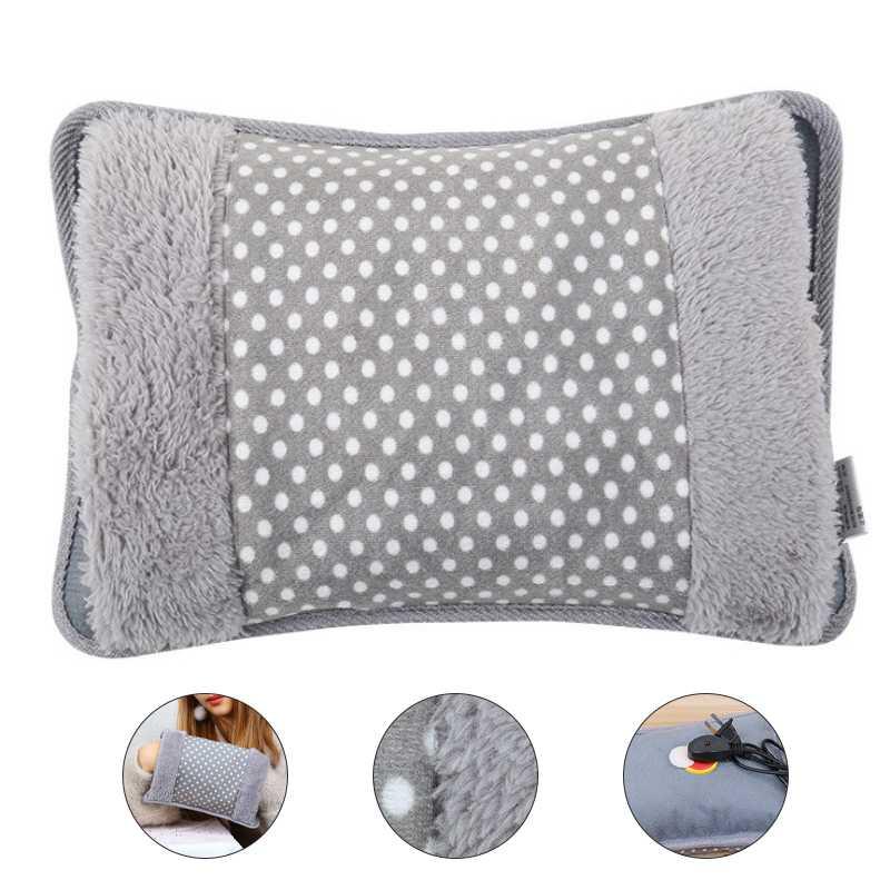 Bantal Penghangat Elektrik Untuk Nyeri Haid Electric Warmer Pillow Bantal Pereda Menstruasi Menstrual Pad dengan Desain Polkadot Nyaman - Gray