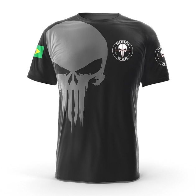Camisa Segurança Privada Camiseta Vigilante Proteção Uv50+