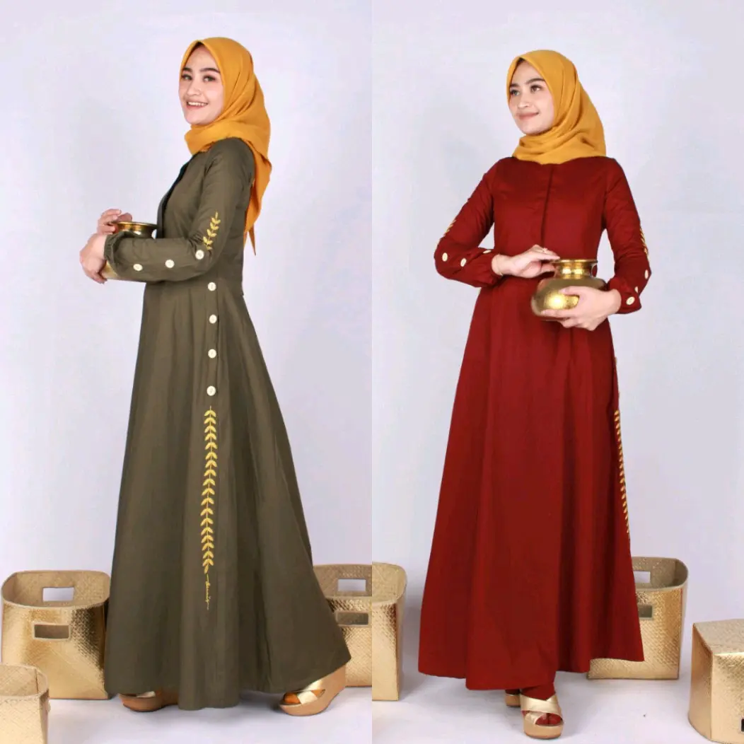 abaya Dannis terbaru kode a220317 exclusive BUTIKAIRIN Gamis