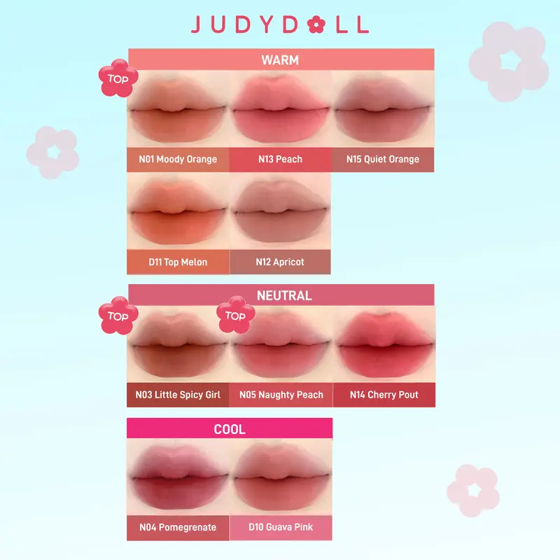 Judydoll Cushion Matte Lip Cream - LIP CUSHION, 12H Super Stay Super Nyaman Ringan Waterproof Transferproof Velvet Matte Finish | Makeup Ramadhan, Makeup Lebaran, Makeup Iftar 5