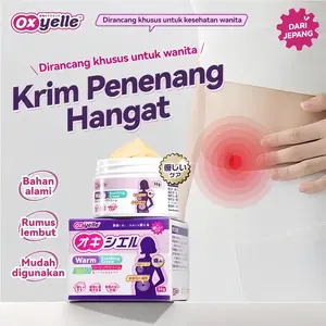 Oxyelle Gel Hangat Herbal yang Lembut & Nyaman-Perawatan Harian