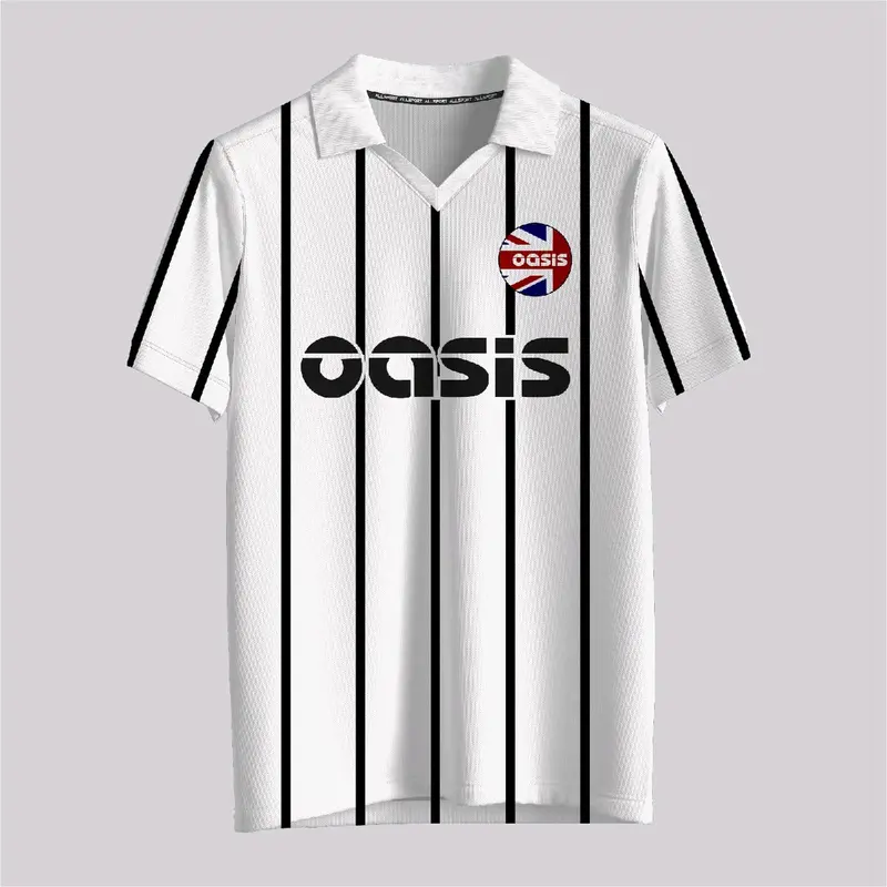 BAJU JERSEY OASIS // KAOS BAND VINTAGE TERBARU // CUSTOM FULLPRINT // FREE NAMA DAN NOMER // JERSEY OLAHRAGA BOLA FUTSAL // BADMINTON // VOLLY // RUNNING // GOLF // TENIS // BULUTANGKIS // PAKAIAN PRIA DAN WANITA KEREN 0