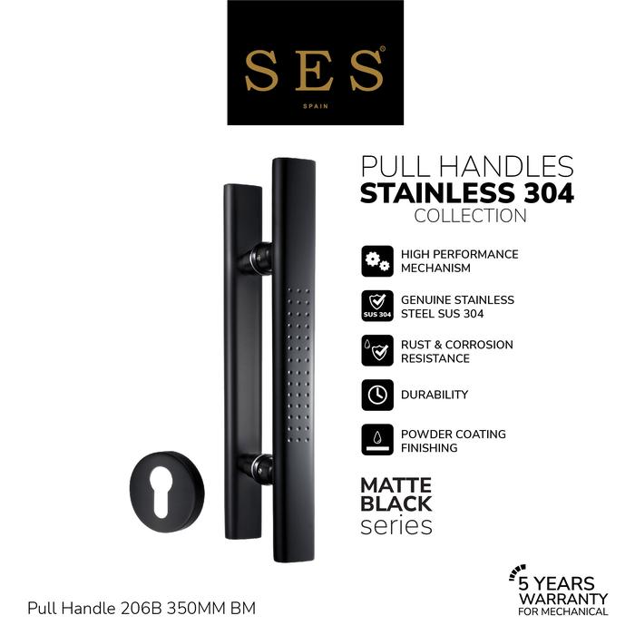Gambar Pull Handle SES 206B - 350mm BM dari SES Official Store Kota Administrasi Jakarta Utara Tokopedia