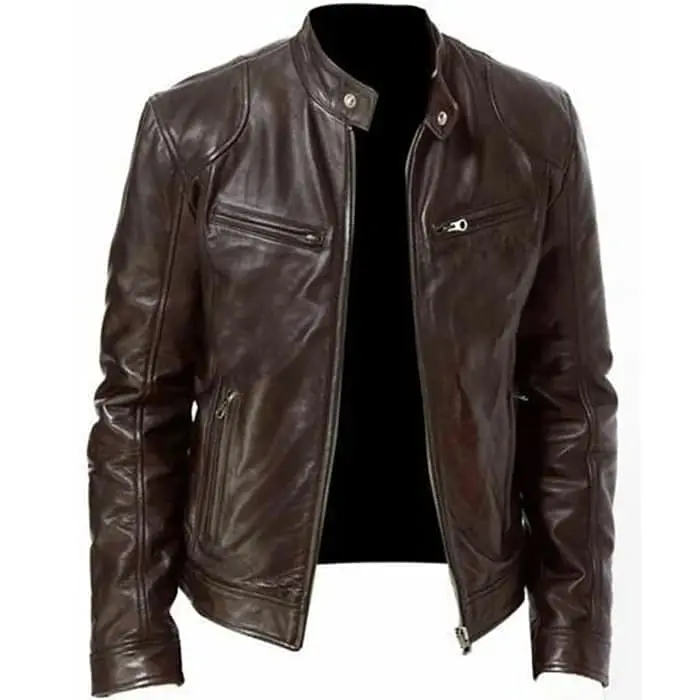 Jaket kulit JUMBO BIG SIZE ukuran besar jaket pria semi kulit terbaru