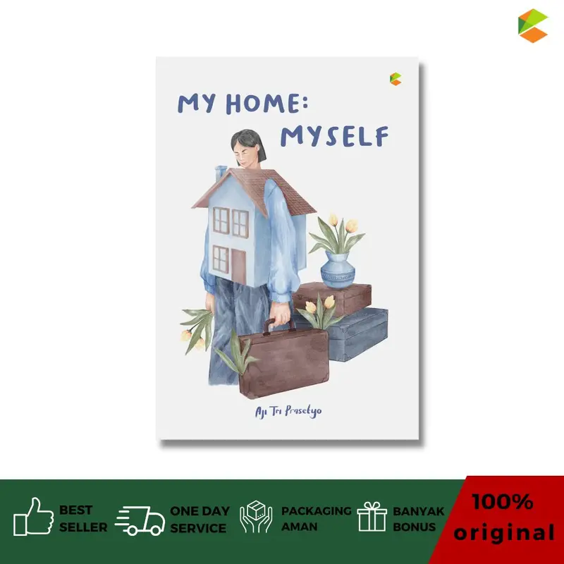 Best Deal 2 Buku Best Seller - Buku Tenang - Buku My home my self - Cklik media 2