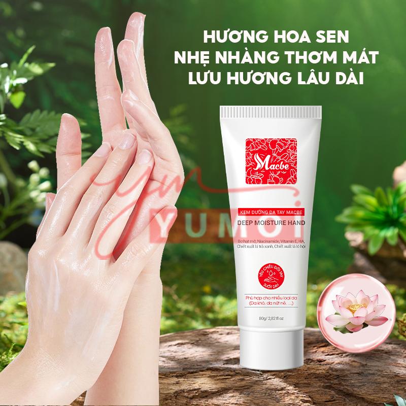 Product Introduction of Kem tay Macbe hỗ trợ dưỡng ẩm da tay mềm mịn và dưỡng móng cải thiện chắc khỏe 4