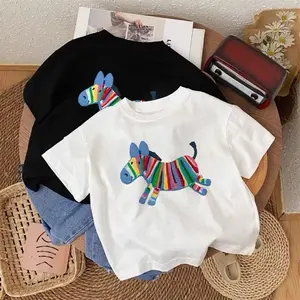 Puff baju aesthetic anak cewek 9–12 Baju Anak Motif ZEBRA-XOLOUR Perempuan Alsakids.id Kaos Anak Gambar Korea Style 100% Cotton Combed 30s Baju Anak Kekinian Atasan