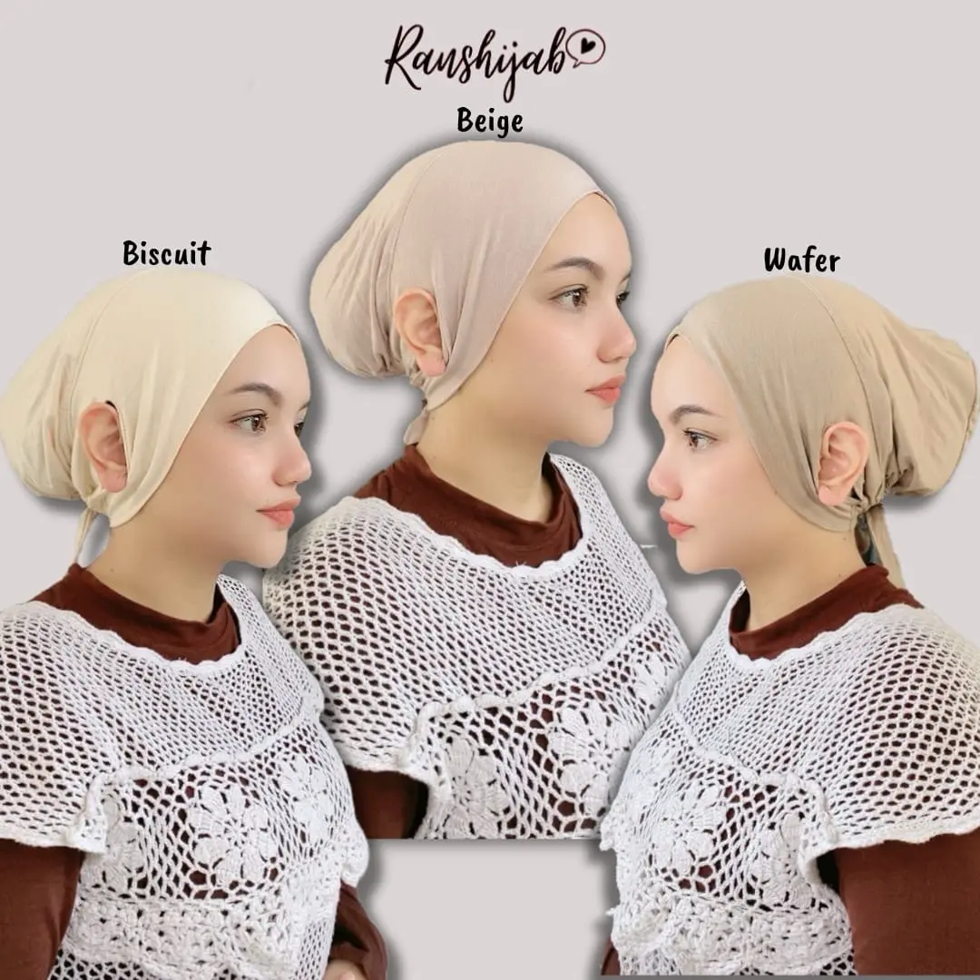 Ciput Anti Budeg Lubang Telinga Kaos Rayon Wanita