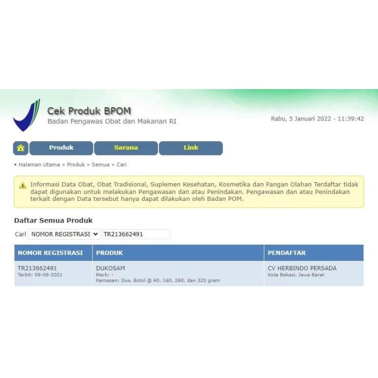 DUKOSAM Madu Herbal solusi Asam Urat Kolesterol Saraf Terjepit Radang Sendi Original Ampuh 4