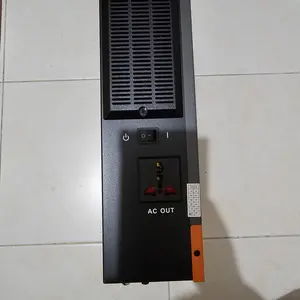 PowMr 1KW 12V Hybrid Solar Inverter 230Vac PV Mulai Tegangan 20Voc Dibangun Di 80A MPPT Solar Charge Controller 50 / 60Hz Auto Pure Sine Wave Inverter