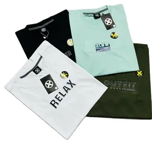 Promo 4 Pcs 100 Ribu Kaos Pria Distro Atasan Oblong Pria Dewasa  Baju Katun Keren Combed Tshirt bajudistro  polos Jumbo kaoscowok elegan 24s kaospria Santai Cewek Pendek murah cowok Wanita Motif