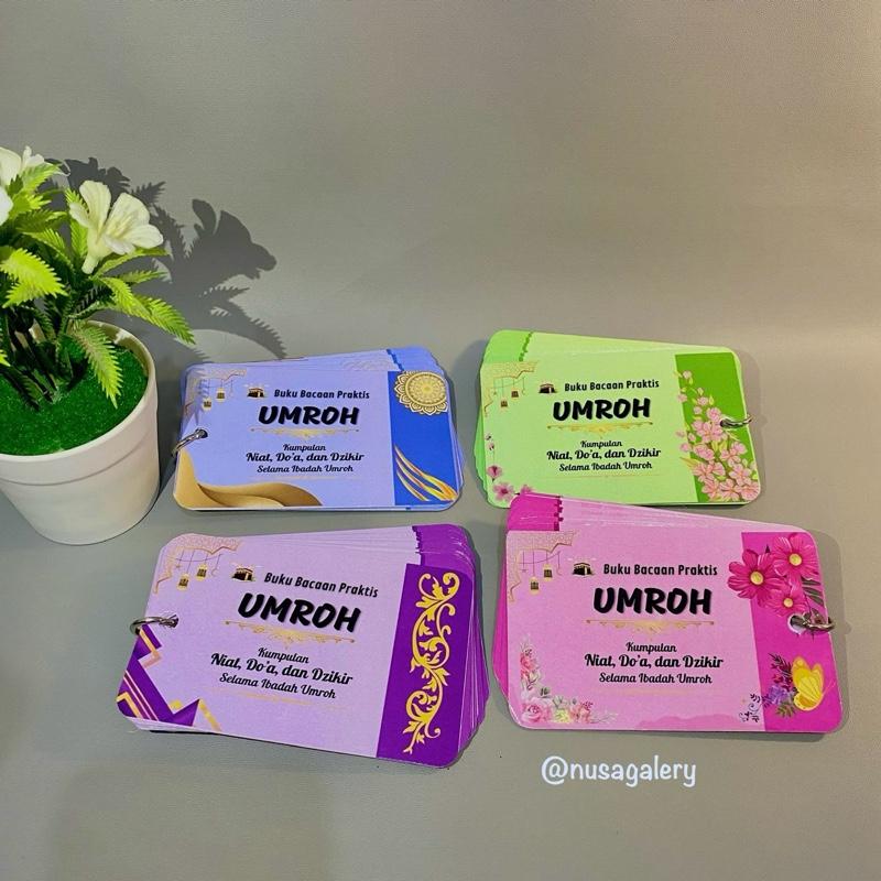 kumpulan Doa Umroh, Nota Umroh, Mini Doa Umroh, kartu Doa Umroh, - Shop ...