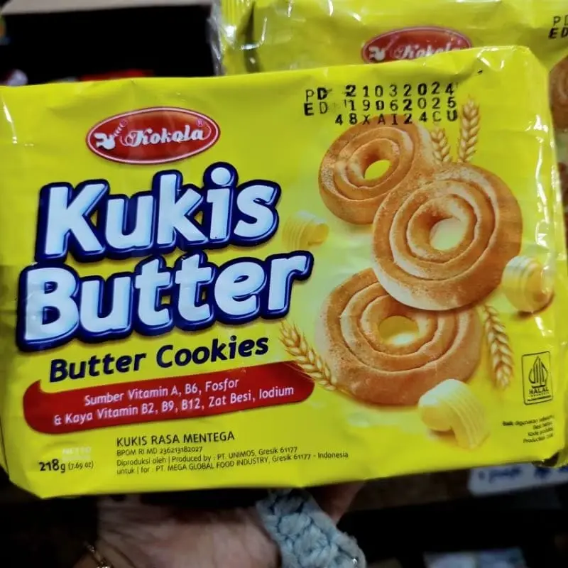Cod / Kokola kukis butter 218 gram 3 pcs / Kokola kukis 218 gram / Kokol kukis kelapa / Kokola kukis rasa mochachino_kelapa_susu_butter / Kukis kokola 218 gram 3 pcs 6