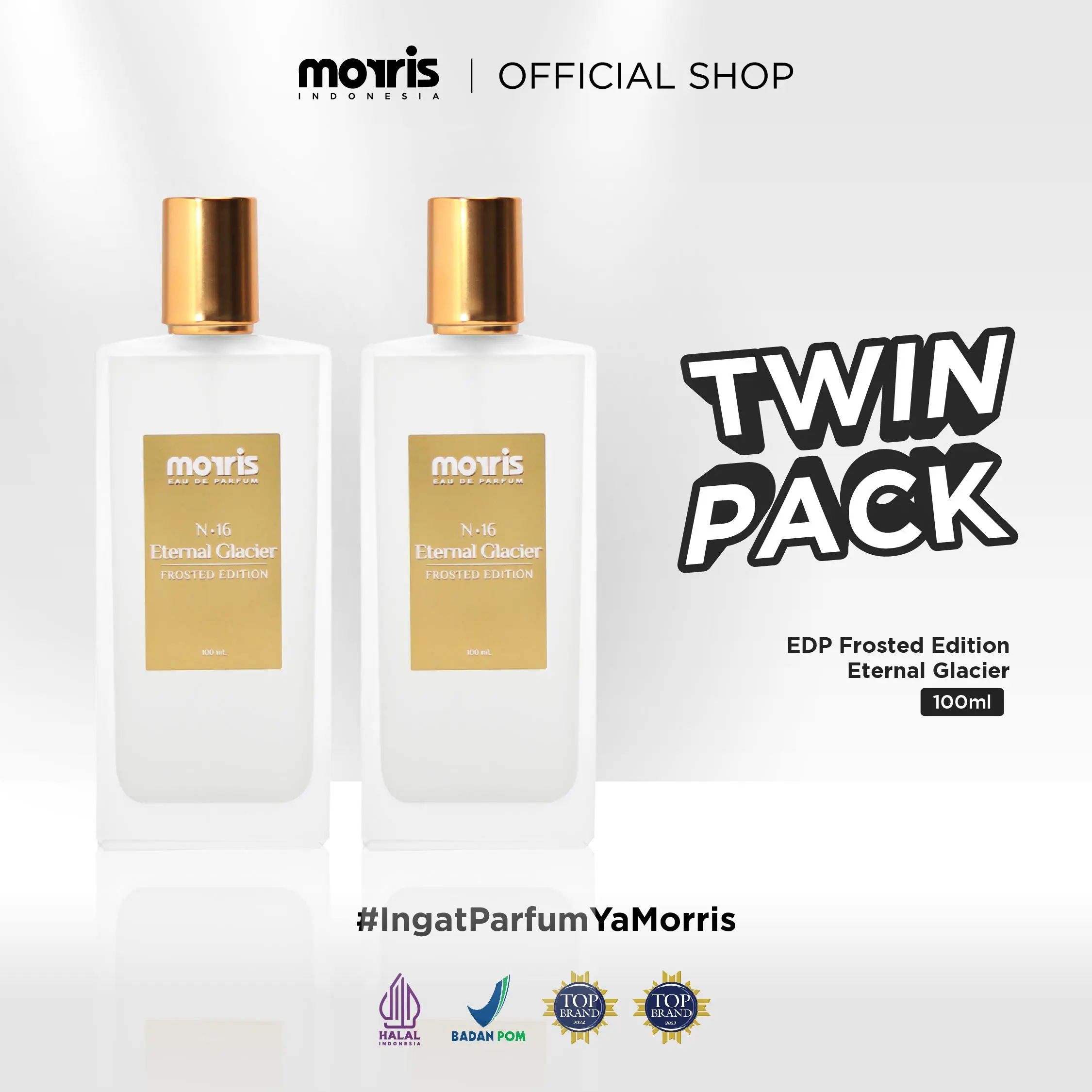 FYC - [PAKET HEMAT ISI 2] MORRIS Frosted Edition 100ml  | Parfum Awet Tahan Lama Cewek
