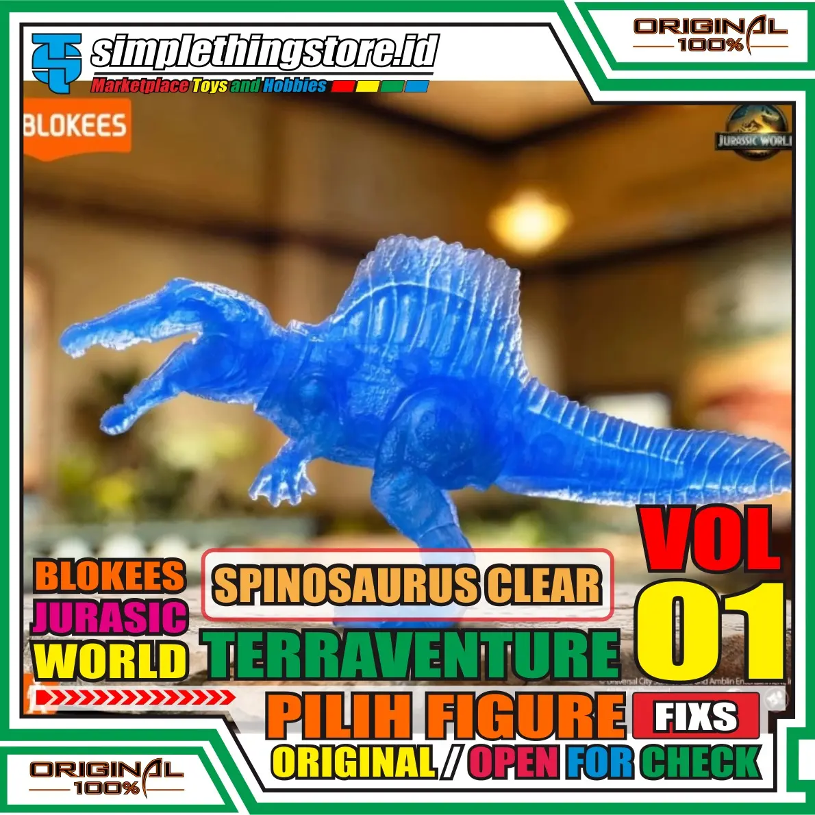 SPINOSAURUS CLEAR