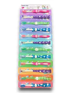 [PERBOX/12PCS] Sikat Gigi Anak Karakter Hewan Bulu Halus Lembut Aman Untuk Gigi & Gusi G6601