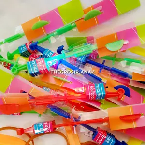 Baling LED Tarik Warna RANDOM Mainan Jadul Ketapel Kitiran Bisa Nyala