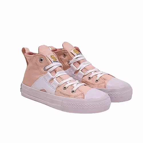 MA'INSKETZ sepatu boot anak perempuan sepatu sneaker anak cv haig peach fashion 3