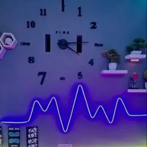 Paket LED Neon Flex UK 1-5 Meter dengan Soket Panjang Gratis