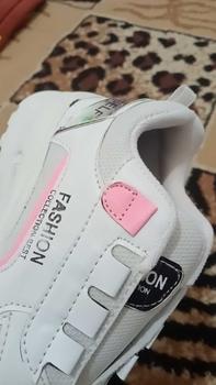 Product Review of Sepatu Wanita Sneakers Putih Korean Style Terbaru 2024 Casual Shoes sport Kasual Cewek olahraga Karet from p**y 6** 1