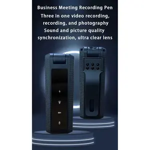 [COD] Kamera Mini Bentuk Pen Meeting Notes Back Clip Anti-shake Resolusi Camera 1080P Anti-Guncang Audio Jernih Rekam hingga 5 Jam Cctv