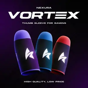 NEXURA Vortex Sarung Jempol Gaming Responsif, Anti Keringat & Kualitas Premium