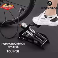 Gambar Rockbros FP4310S Pompa Sepeda motor Mobil Bola Injak Multi Guna Double Silinder dari Ocean Bike Official Kota Administrasi Jakarta Barat 5 Tokopedia