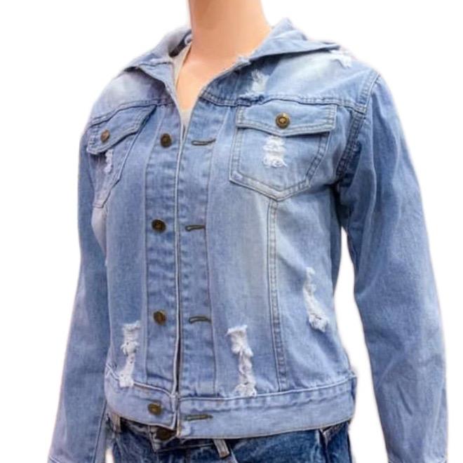 Áo Khoác Jean Nữ Form Lửng Thêu Nhiều Kiểu Phong Cách Trẻ Trung Năng Động Cá Tính Với Hoa Daisy Và Chữ SO RI FLOWER UNIFY