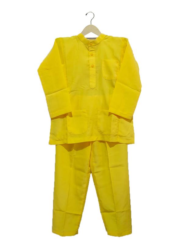 Baju Melayu Laki-Laki Setelan Sekolah SD SMP 0