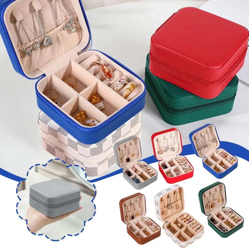 Travel Jewellery Box Organizer Small Accessories Gifts For Ring Earring Necklace Storage Boxes