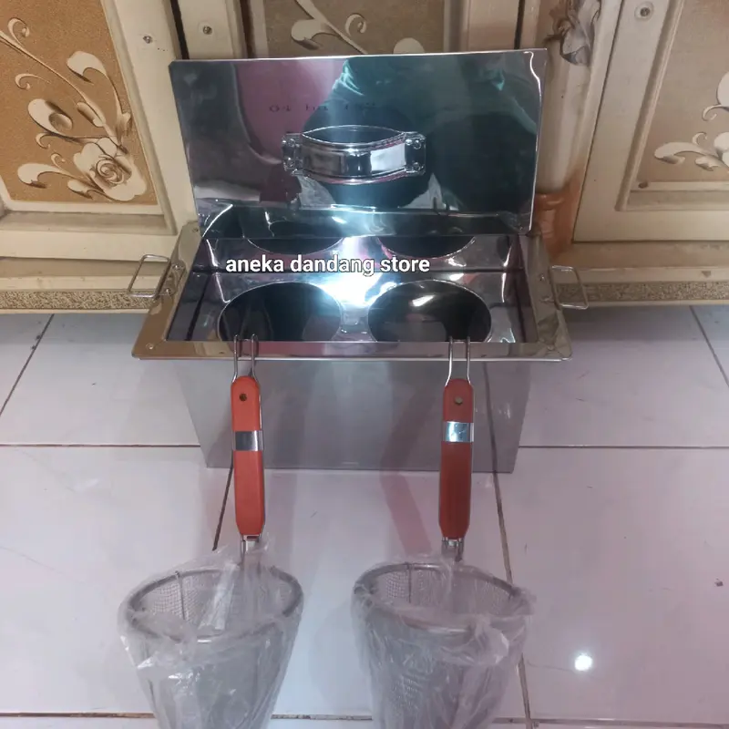 dandang mie ayam model terbaru lubang 2 polos Kitchenware 0
