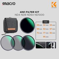 Gambar KNF Concept 49mm 4in1 Filter Kit ND4 ND8 ND64 ND1000 with Case Filter K&F Concept - 49 MM dari MACRO.id Kota Administrasi Jakarta Barat 3 Tokopedia