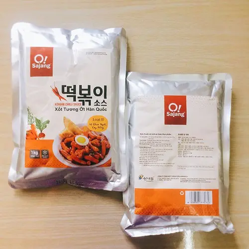 1Kg Sốt S2 dùng nấu bánh gạo, mì cay, lẩu,.(Vị chua ngọt cay nồng)