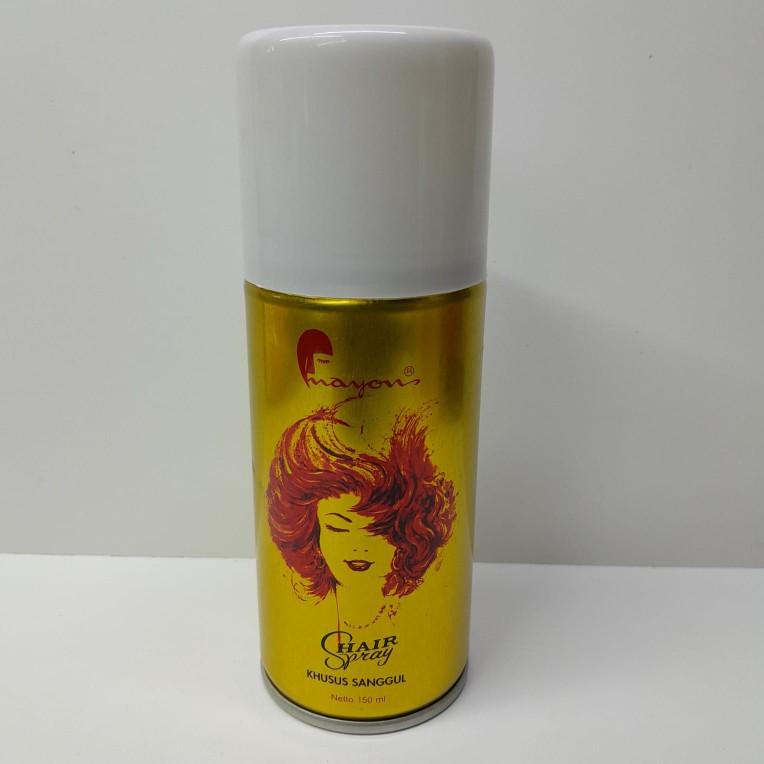 Mayon hair spray rambut khusus sanggul 75ml Bpom Mousse Pomade