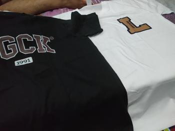 Product Review of T-shirt Kaos Distro Baju Pria Cowok Nyaman Casual Katun Polos Hitam Polos Dewasa Kerah C071  Combed Keren from L**✨ 0