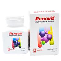 Gambar RENOVIT MULTIVITAMIN BOTOL 30 KAPLET 30 TABLET 30 TAB UNTUK KESEHATAN - Renovit dari Health and Wellness ID Kota Administrasi Jakarta Utara 4 Tokopedia