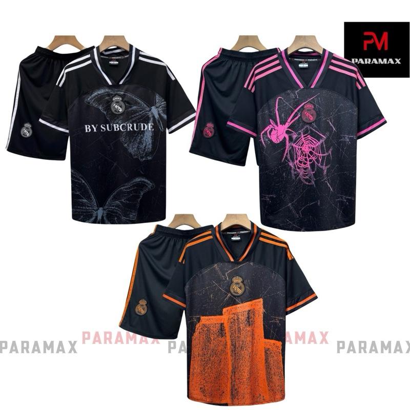 Mẫu REAL phong cách STREET ART logo THÊU thun lạnh cao cấp LOẠI I Top Sport