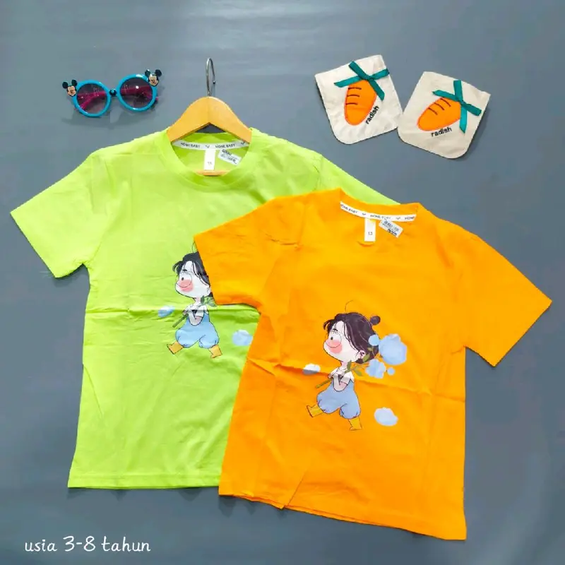 Kaos motif lucu anak cewek 2