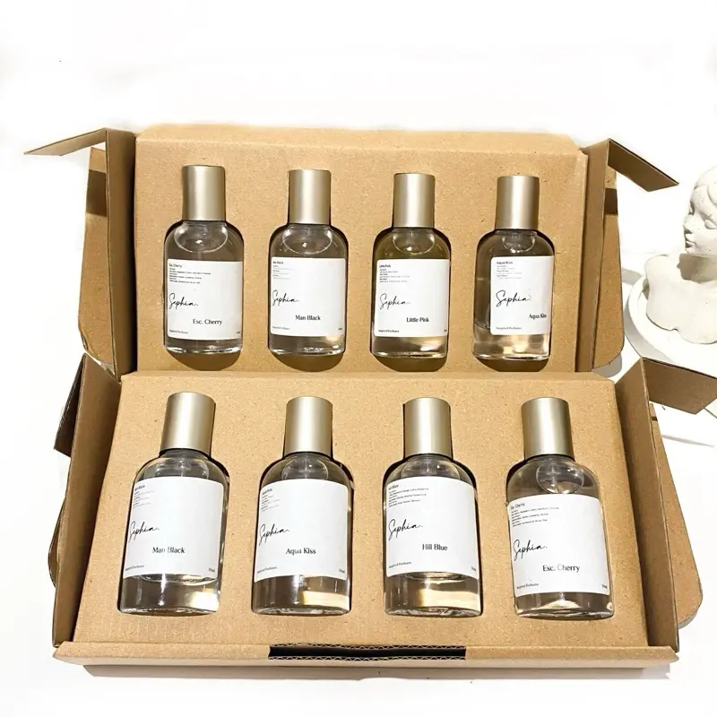 Beli 1 Dapat 4 Parfum Wanita dan Pria SetBox Perfume Hampers (Isi 4 Botol x 30ml) Murah 3