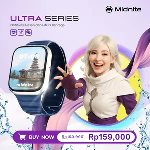 [EXCLUSIVE] MIDNITE Smartwatch Sport and Health Ultra Series | Bluetooth Smartwatch | Wireless Charging Smartwatch