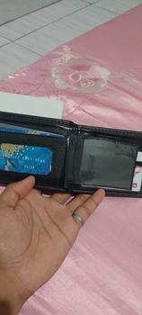 Product Review of Dompet Lipat Treshaw Pria Original | Dompet Keren | Dompet Kekinian Hitam Kartu Kulit Uang Dompet Pendek Cowok from y**💥 1