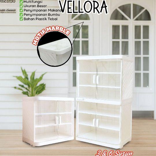 Food Cabinet Susun 6 Lemari Kabinet Serbaguna Rak kabinet Penyimpanan Tempat Penyimpana Makanan Furniture